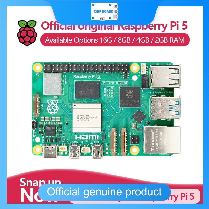 Raspberry Pi 5 8Gb Kit - Officiële Raspberry Pi 5 single board