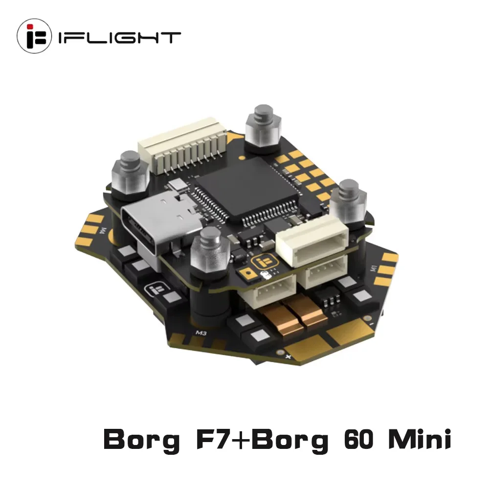 Fpv Flight Controller F7 Stack 60A - iFlight Borg Mini F7 vluchtcontroller, Mini