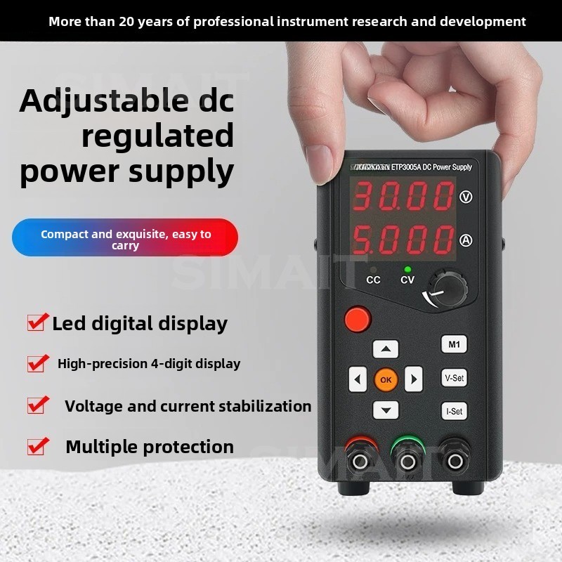 Programmable Dc Power Supply 30V 10A - Mini verstelbare DC-voeding, programmeerbaar, 30V, 5A,