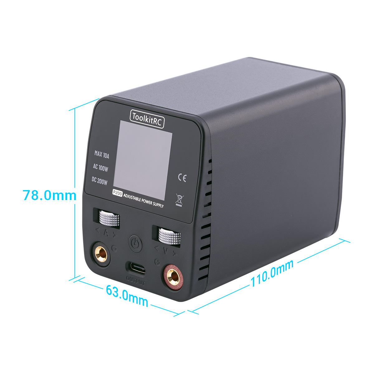 ToolkitRC P200 V2 Voedingsadap - Programmable Dc Power Supply 30V 10A recensie en prijs