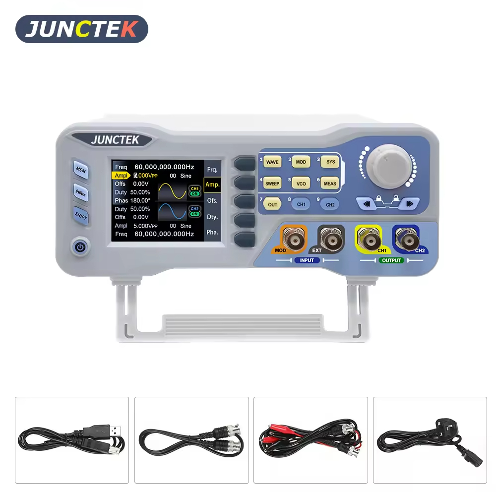 JDS8080 JUNCTEK 80MHz signaalg - Function Arbitrary Waveform Generator recensie en prijs
