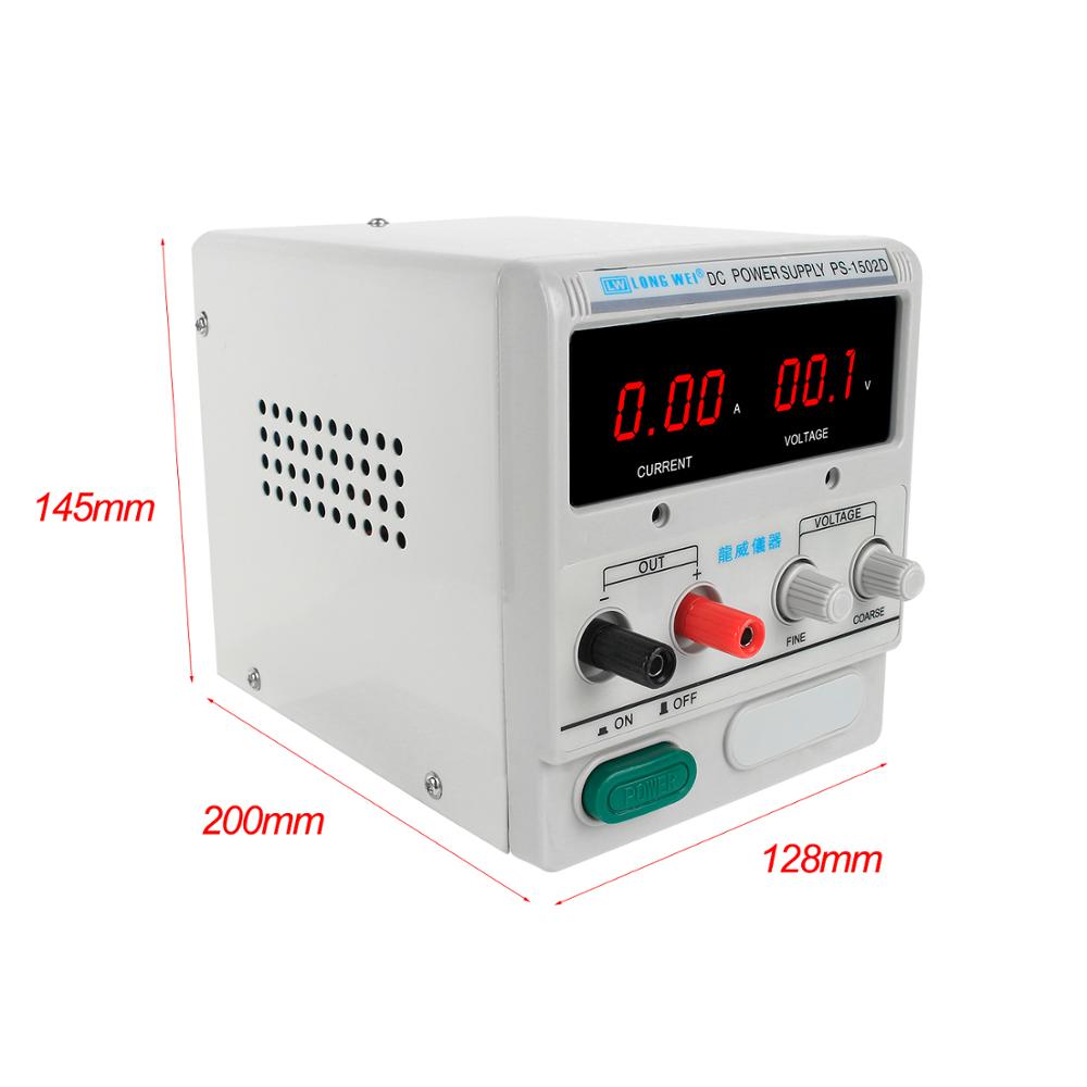 LW PS-1502D 1503D PS-1505D 15V - Linear Lab Power Supply Adjustable recensie en prijs