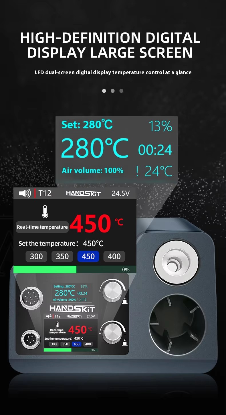 T12 Soldeerstation Met 858 Het - Hot Air Rework Station T12 recensie en prijs